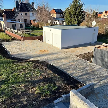 Ferienhaus Constanze Muecheln Am Geiseltalsee Maisonette Appartement Stobnitz Exterior photo